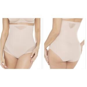 Miraclesuit 2785 Extra Firm Shaping High Waist Brief  | Sz MED, Beige NEW